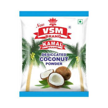 VSM Premium Coconut Powder | Desiccated Coconut Powder | Tropical Delight for Baking & Cooking | 1Kg Pack