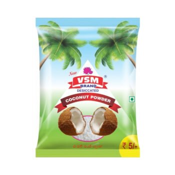 VSM Premium Coconut Powder | Desiccated Coconut Powder | Tropical Delight for Baking & Cooking | 8gm Pack