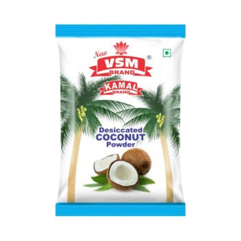 VSM Premium Coconut Powder | Desiccated Coconut Powder | Tropical Delight for Baking & Cooking | 50gm Pack