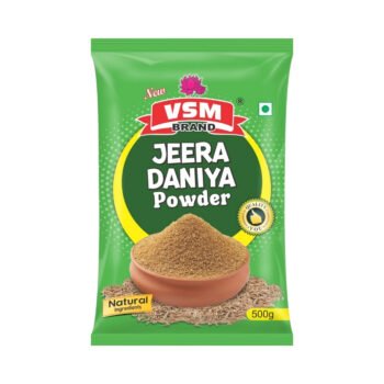 VSM Premium Jeera Dhaniya Powder | Aromatic Blend for Flavorful Cooking | 500gm Pack