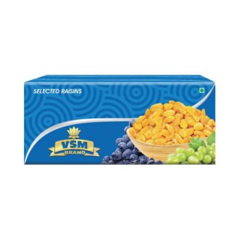 VSM Premium Raisins | Seedless Kishmish | Natural Sweet Taste | Energy & Fiber Rich | 10Kg Box
