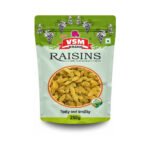 VSM Premium Raisins | Seedless Kishmish | Natural Sweet Taste | Energy & Fiber Rich | 250gm pack