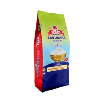 VSM Premium Sabudana | Authentic Tapioca Pearls | 30Kg Bag