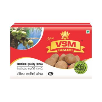 VSM Premium Copra Gola | Dried Coconut | 15Kg Box